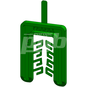 HAPAX UITVULPLAATJES Ø5X40,00X55 (GROEN)