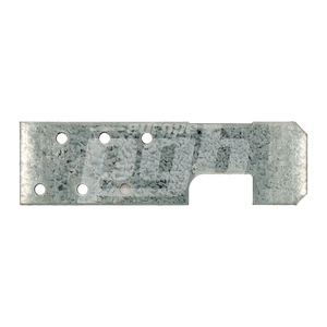 VERBINDINGSPLAAT IPN/HOUT Ø40X4X135 ZN