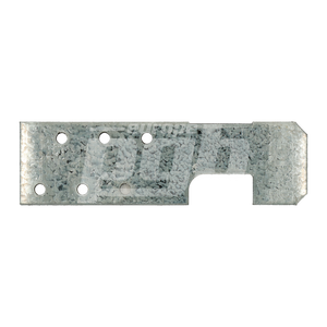 VERBINDINGSPLAAT IPN/HOUT Ø40X4X135 ZN