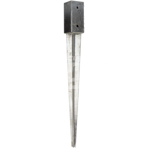 PAALHOUDER MET PUNT Ø71X750 VZ