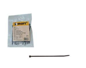 NYLON KABELBAND SMART Ø4,8X370MM/ ZWART