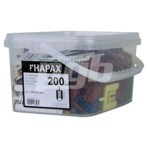 HAPAX ASSORT. UITVULPLAATJES 40X55/200ST HAPAX ASSORT. UITVULPLAATJES 40X55/200ST