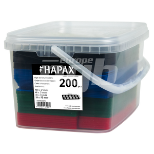 HAPAX ASSORTIMENT UITVULPLAATJES Ø200 ST HAPAX ASSORTIMENT UITVULPLAATJES Ø200 ST