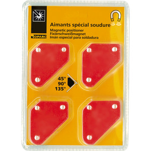 4 MAGNETISCHE HOUDER VOOR  WELDING (BLISTER) - 044180