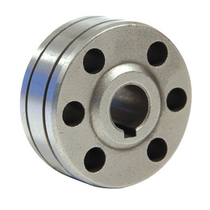 DRAADAANDRIJFWIEL Ø 0.8/1 ALU VOOR MONOM IG 165/4. - 042155