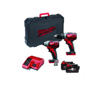  M18™ POWERPACK (M18BDD, M18BID, 2 X 4.0AH ACCU, M12-18 LADER, TRANSPORTKOFFER) M18 BPP2D-402C  4933447126