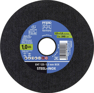 DISQUE 125MM 1.0MM STAAL EHT PER STUK DISQUE 125MM 1.0MM STAAL EHT PER STUK