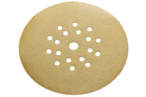 25 FEUILLES ABRASIVES AUTO-AGRIPPANTES PROFESSIONAL Ø 225MM P 180 ENDUITS