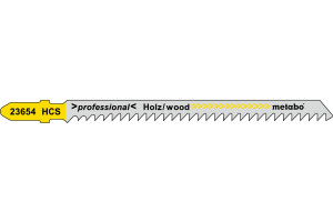 5 LAMES DE SCIES SAUTEUSES BOIS PROFESSIONAL 91/3,0MM