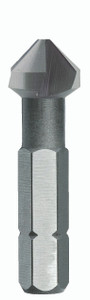 VERZINKBOOR HSS 90Ø MET 1/4'' BITAANSLUITING / 12,4 X 36MM / DIN 335C
