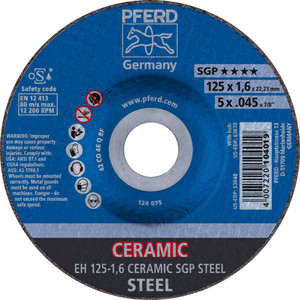 DSS EH 125-1,6 CERAMIC SGP STEEL