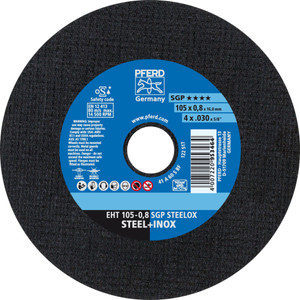 DOORSL.SCHIJF EHT 105-0,8 SGP STEELOX/16