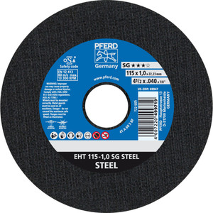 DOORSL.SCHIJF EHT 115-1,0 SG STEEL