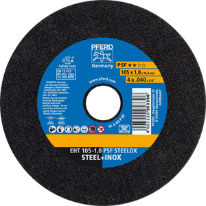 DOORSL.SCHIJF EHT 105-1,0 PSF STEELOX/16