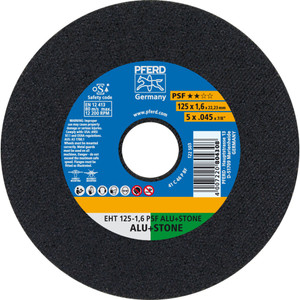 DOORSL.SCHIJF EHT 125-1,6 PSF ALU+STONE