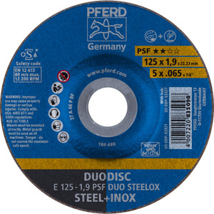 DUODISC E 125-1,9 PSF DUO STEELOX