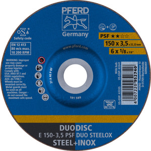 DUODISC E 150-3,5 PSF DUO STEELOX