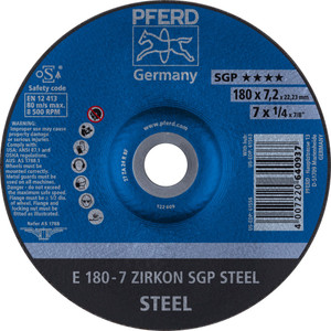 AFBRAAMSCHIJF E 180-7 ZIRKON SGP STEEL