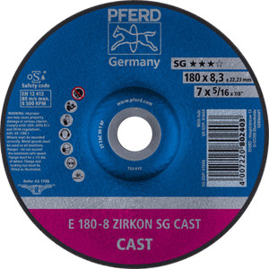 AFBRAAMSCHIJF E 180-8 ZIRKON SG CAST