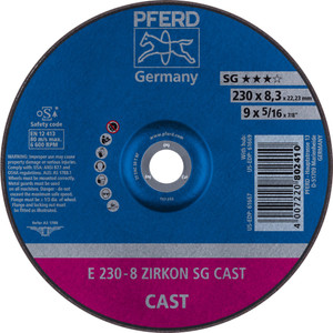 AFBRAAMSCHIJF E 230-8 ZIRKON SG CAST
