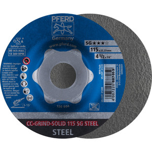 CC-GRIND-SOLID 115 SG STEEL