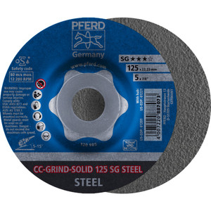 CC-GRIND-SOLID 125 SG STEEL