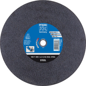 100 T 400-4,2 Q SG RAIL STEEL/25.4