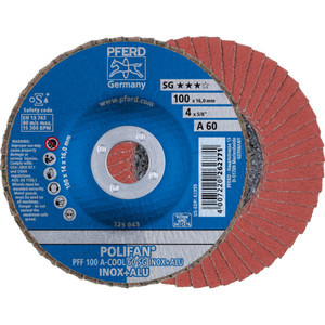 POLIFAN PFF 100 A-COOL 60 SG INOX+ALU/16 POLIFAN PFF 100 A-COOL 60 SG INOX+ALU/16