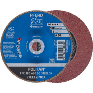 POLIFAN PFC 180 A60 SG STEELOX POLIFAN PFC 180 A60 SG STEELOX