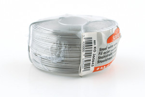 BINDDRAAD IS ROESTVRIJ - Ø 0,8 MM X 50 MM