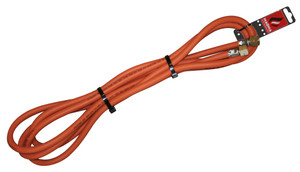 RUBBER GASSLANG MET 2 AANSLUITINGEN 3/8"L - 10 M - Ø 6,3 MM RUBBER GASSLANG MET 2 AANSLUITINGEN 3/8"L - 10 M - Ø 6,3 MM