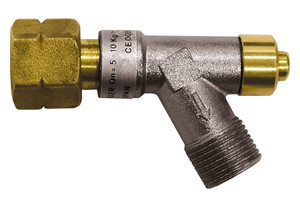 SLANGBREUKVENTIEL MET RESETKNOP - 3/8"M SLANGBREUKVENTIEL MET RESETKNOP - 3/8"M