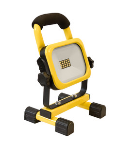 LED STRALER 10 WATT OP VOET - OPLAADBAAR