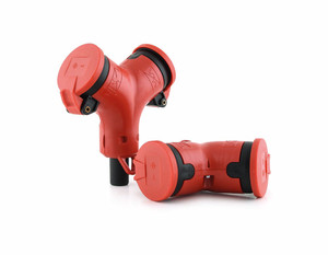 PRISE À CLAPET DOUBLE - 2P + A