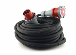 RALLONGE NÉOPRÈNE EN 60309 - 25M - 400V-64A - 3P+N+T RALLONGE NÉOPRÈNE EN 60309 - 25M - 400V-64A - 3P+N+T