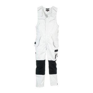 CASTOR OVERALL WIT/ZWART XL