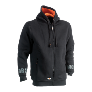 ODYSSEUS SWEATER MET KAP ZWART XL