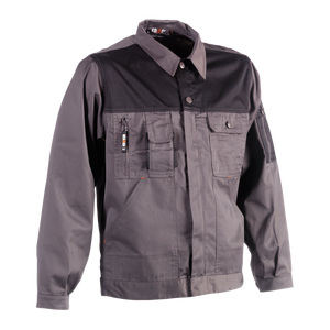 ATON JAS GRIJS/ZWART M