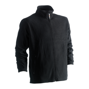 DARIUS FLEECE JAS ZWART XL