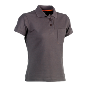 FREYA POLO KORTE MOUWEN DAMES GRIJS L