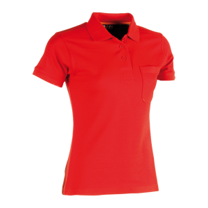FREYA POLO KORTE MOUWEN DAMES ROOD XS