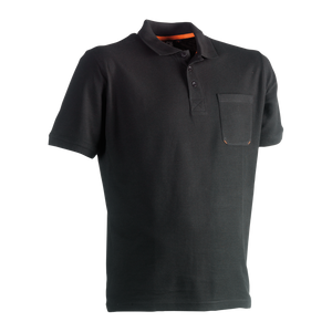 LEO POLO KORTE MOUWEN ZWART S