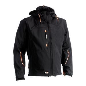 POSEIDON SOFTSHELL VEST ZWART S POSEIDON SOFTSHELL VEST ZWART S