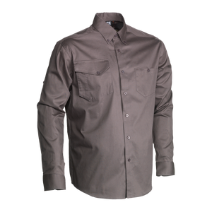 NEMON HEMD LANGE MOUWEN GRIJS XXL