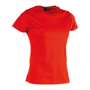 EPONA T-SHIRT KORTE MOUWEN DAMES ROOD S