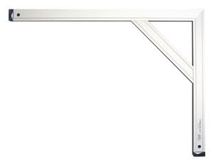 METSERSWINKELHAAK ALU PROFIEL MET TUSSENSTEUN - 800 X 600 MM METSERSWINKELHAAK ALU PROFIEL MET TUSSENSTEUN - 800 X 600 MM
