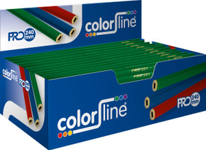 METSERSPOTLOOD "TYPE 219", OVALE VORM, GROEN GELAKT - 24 CM - PER 100 STUKS