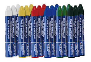 WASKRIJT OP BASIS VAN PARAFFINE - ZESKANTIG - ZWART - PER 3 ST