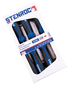 STEEKBEITEL SET 6ST. (CARTON) SH500 - 2K-SOFTGRIP - 6,10,12,16,20,26 MM STEEKBEITEL SET 6ST. (CARTON) SH500 - 2K-SOFTGRIP - 6,10,12,16,20,26 MM