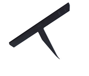 AAMBEELD 400 MM GEBOGEN PUNT, AFGESCHUIND RECHTS